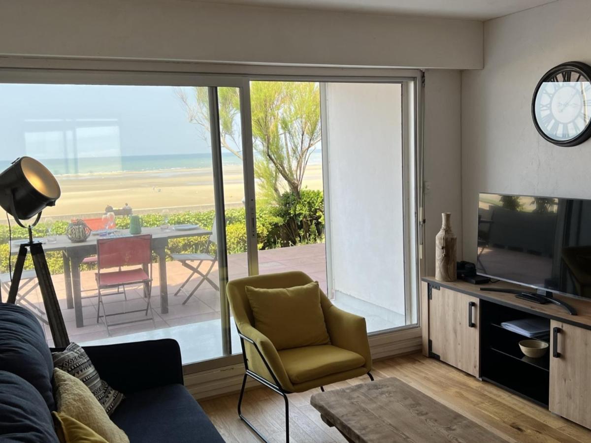 Appartement 2P, Rez-De-Jardin, Acces Plage, Animaux Ok, Parking, Internet Inclus - Fr-1-487-355 Cabourg Eksteriør bilde