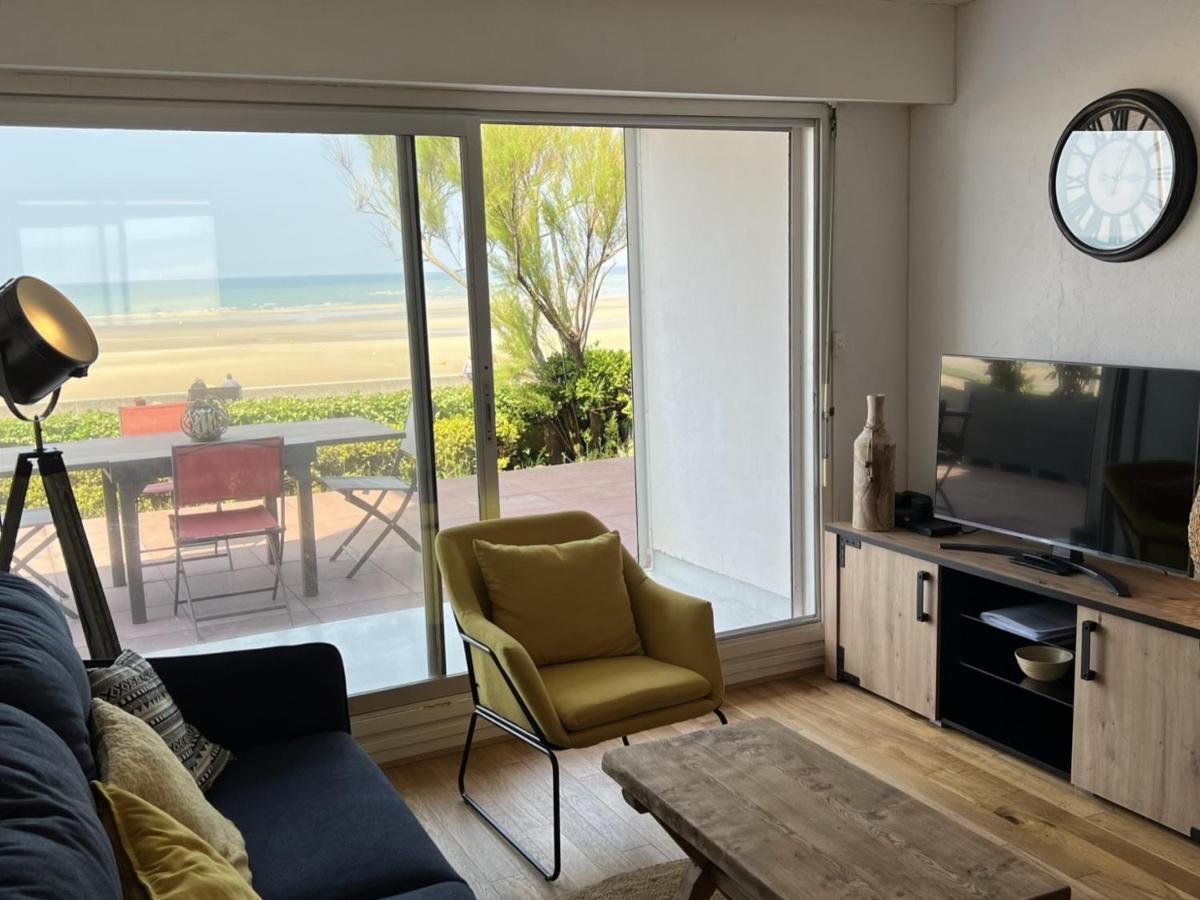 Appartement 2P, Rez-De-Jardin, Acces Plage, Animaux Ok, Parking, Internet Inclus - Fr-1-487-355 Cabourg Eksteriør bilde