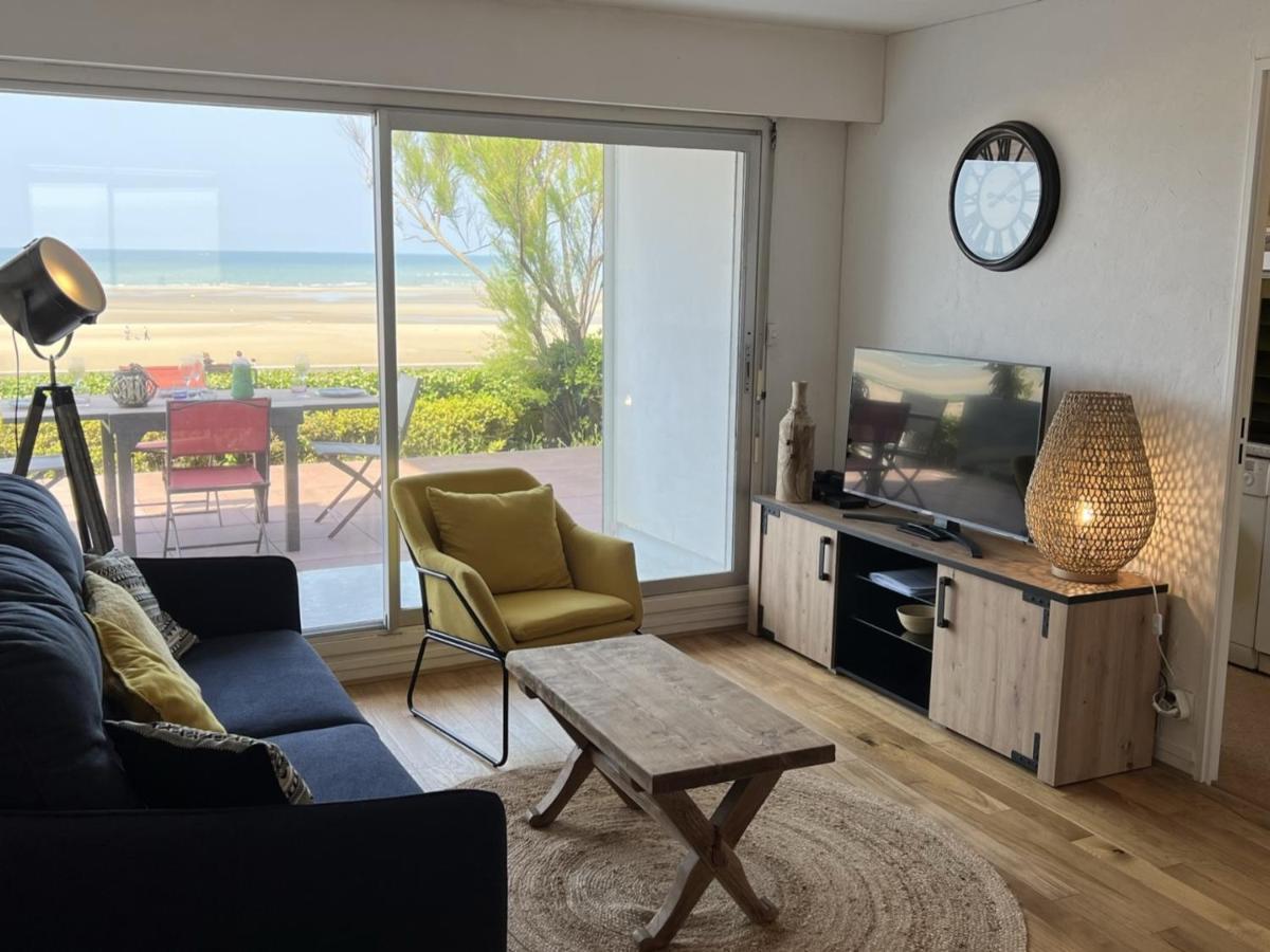 Appartement 2P, Rez-De-Jardin, Acces Plage, Animaux Ok, Parking, Internet Inclus - Fr-1-487-355 Cabourg Eksteriør bilde